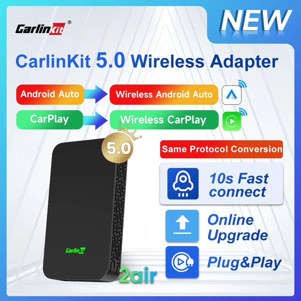 2air CarlinKit 5.0   CarPlay  ȵ̵ ڵ  2.4G  5.8Ghz WiFi BT  ȵ̵ ڵ Carplay ڵ  ÷  ÷ ¶ ׷̵